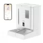 Automātiskā mājdzīvnieku barotava Sponge SPONGE Pet Feeder Smart DUAL — divu trauku viedā barotava mājdzīvniekiem