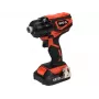 Yato YT-82800 elektriskais skrūvgriezis/trieciengriezis 3000 RPM melns, necaurspīdīgs
