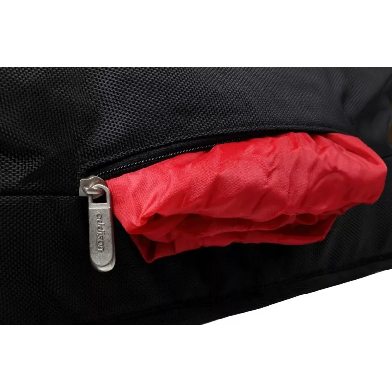 Addison 311015 piezīmjdatora soma 39,6 cm (15,6 inch) Mugursoma Melna, Bordo