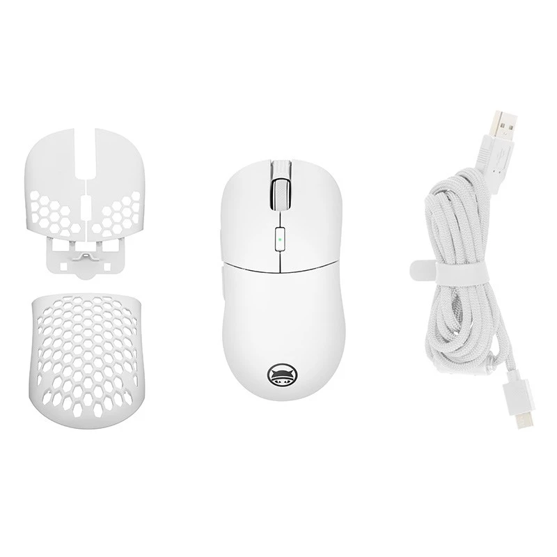 GAMIAC PX71 pele spēlēm, piemērota abām rokām, RF bezvadu + USB Type-A, optiskā, 16000 DPI