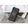 Viedtālruņa maciņš iKins iPhone XS / XS S Liana — melns aizsargapvalks