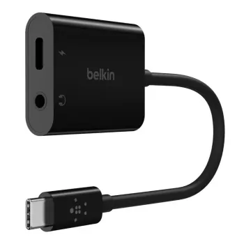Belkin NPA004BTBK saskarnes centrmezgls USB 3.2 Gen 1 (3.1 Gen 1) Type-C Melns