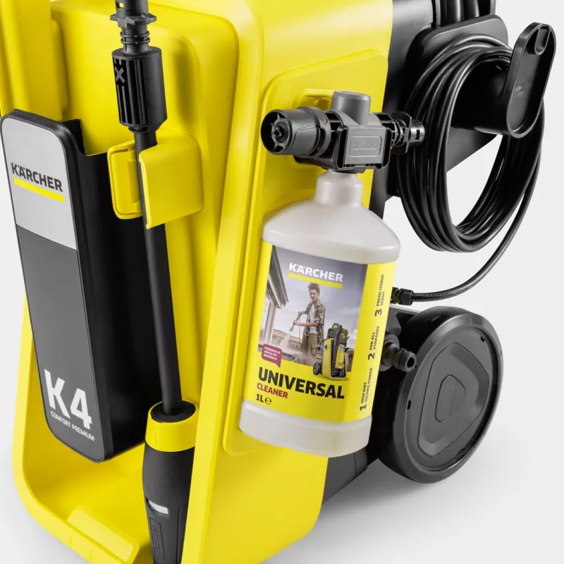 Kärcher K 4 Comfort Premium augstspiediena mazgātājs stāvus elektrisks 420 l/h dzeltens