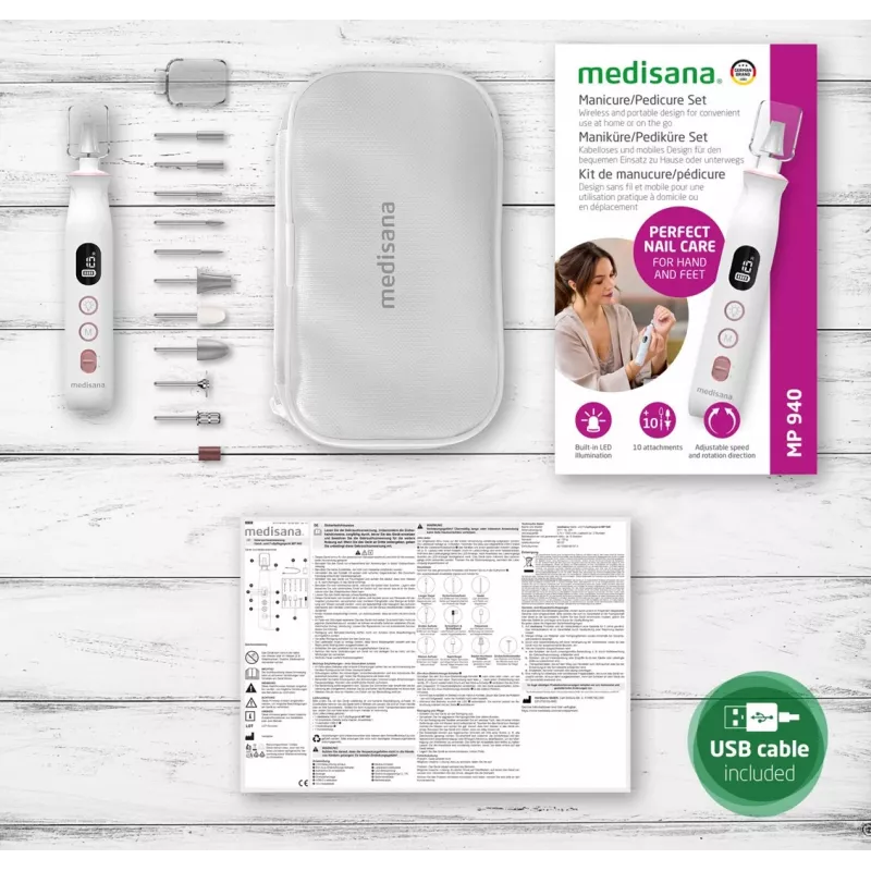 Manikīra/pedikīra ierīce Medisana MP 940