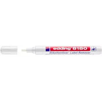 Marker Edding 8180 Chisel tip balta 1 pc