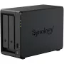 NAS atmiņas serveris SYNOLOGY DP320 Desktop R1600, 8 GB RAM, 16 TB, 2 nodalījumi, HDD atbalsts, RAID, melns