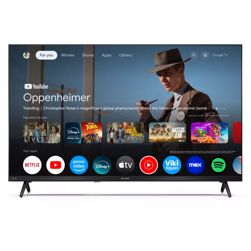 Sharp 32HF2265E TV 81.3 cm (32 collas) HD Smart TV Wi-Fi melns