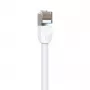 Ethernet komutācijas kabelis UBIQUITI UACC-CABLE-PATCH-OUTDOOR-1M-W Cat5e RJ-45 uz RJ-45, 1 m, balts, S/UTP, TPE apvalks