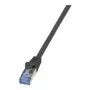 Tīkla kabelis LogiLink 5m Cat7 RJ-45 S/FTP Melns