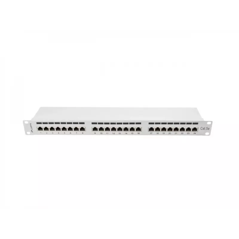 Plāksteru panelis 1U Lanberg PPS5-1024-S