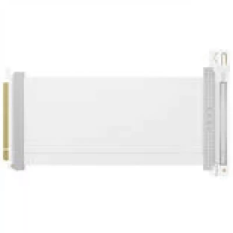 PCIe 5.0 x16 pagarinātāja kabelis TRYX 200 mm balts GPU/paplašināšanas kartēm