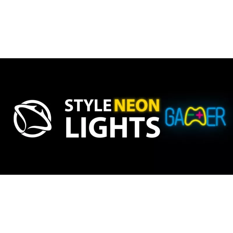 LED neona gaisma MANTA SNL62MT GAMER RGB Color Changing - RGB spēļu joslas gaisma