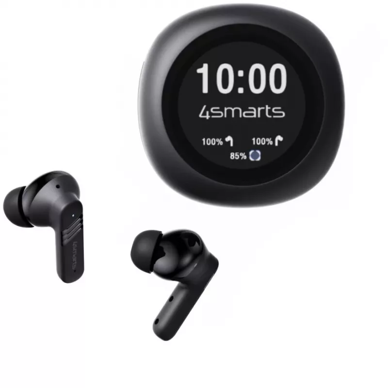 4smarts True Wireless In-Ear-Headphones SkyBuds Screen Pro ANC - Austiņas - 20 KHz