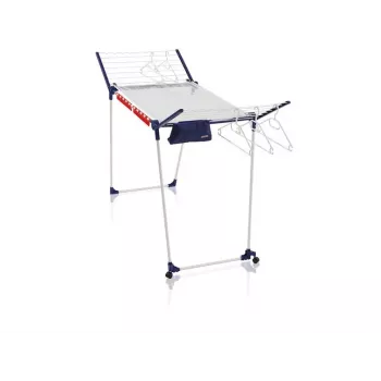 Grīdas veļas žāvētājs Leifheit Pegasus 200 — zils/balts