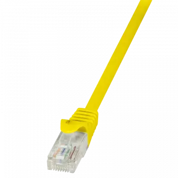Tīkla kabelis LogiLink 1m RJ-45 Cat5e Dzeltens