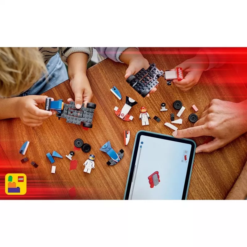 LEGO CITY 60464 F1 - Williams Racing & Haas F1 sacensību mašīnas