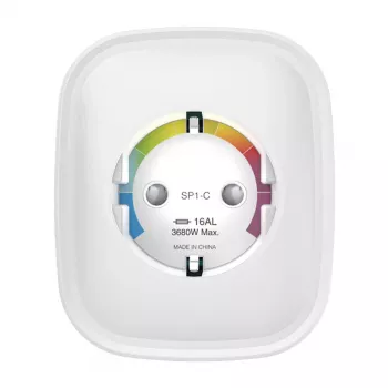 Gosund WiFi viedā kontaktligzda SP1-HE divu komplekts, HomeKit saderīga, 16 A, 2 gab.