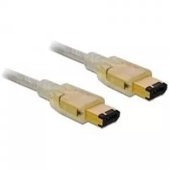 FireWire A/A kabelis DeLOCK 82574 2,0 m pelēks