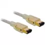 FireWire A/A kabelis DeLOCK 82574 2,0 m pelēks