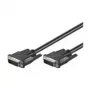 Wentronic Goobay DVI-D FullHD kabelis Dual Link, melns, 2 m - DVI-D spraudnis Dual-Link (24+1 kontakts) > DVI-D spraudnis Dual-Link (24+1 kontakts) (50851)