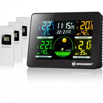 Digitālā meteoroloģiskā stacija Bresser Optics 7000023