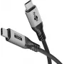 Goobay USB-C -kabelis USB4 versija 2.0 1,5 m melns sudrabots - 240 W 80 Gbit/s jauda (74776)