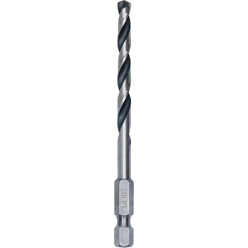Bosch PointTeQ Hex HSS spirālurbis, 5 mm