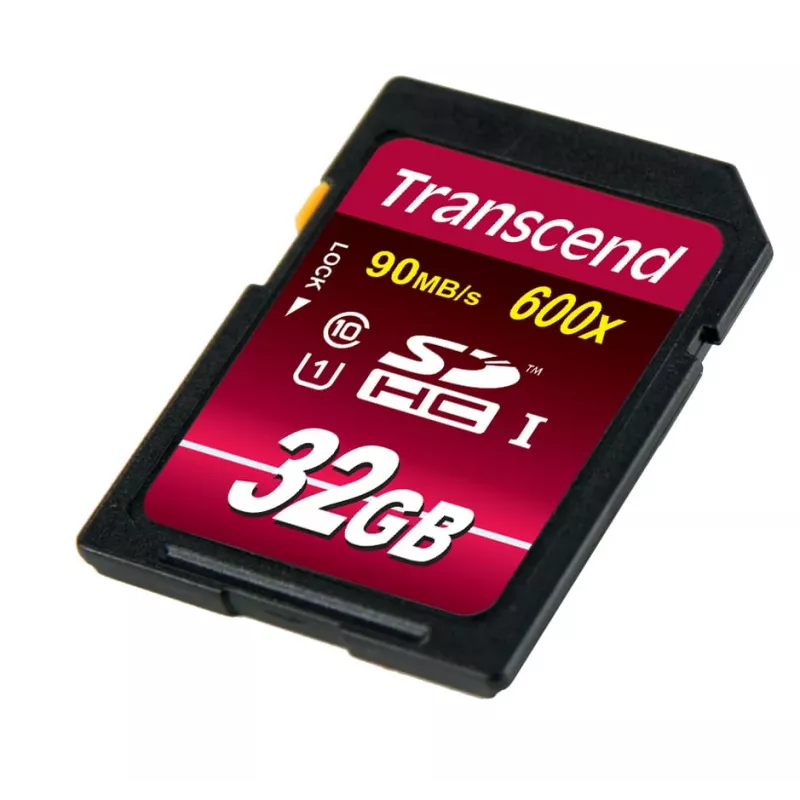Zibatmiņa Transcend 32 GB SDHC UHS-I 600x TS32GSDHC10U1