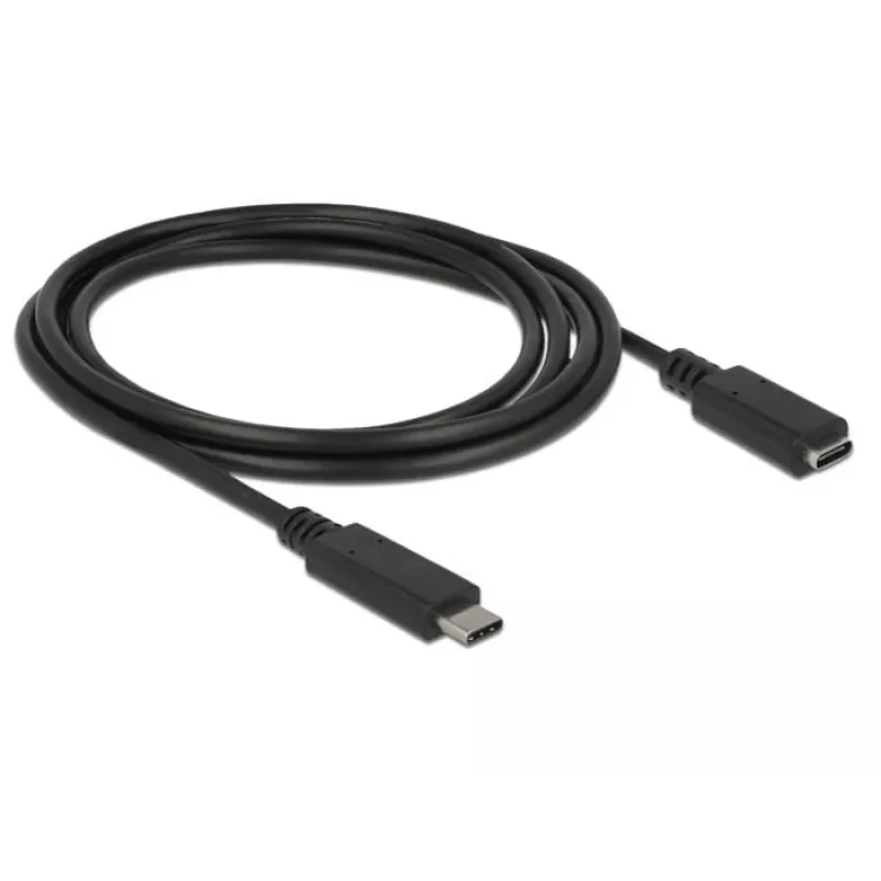 USB kabelis DeLOCK 85534 USB 3.2 Gen 1 1.5m USB C melns