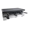 Steba RC 68 - Raclettegrills - 1,2 kW - Melns/nerūsējošais tērauds