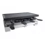 Steba RC 68 - Raclettegrills - 1,2 kW - Melns/nerūsējošais tērauds