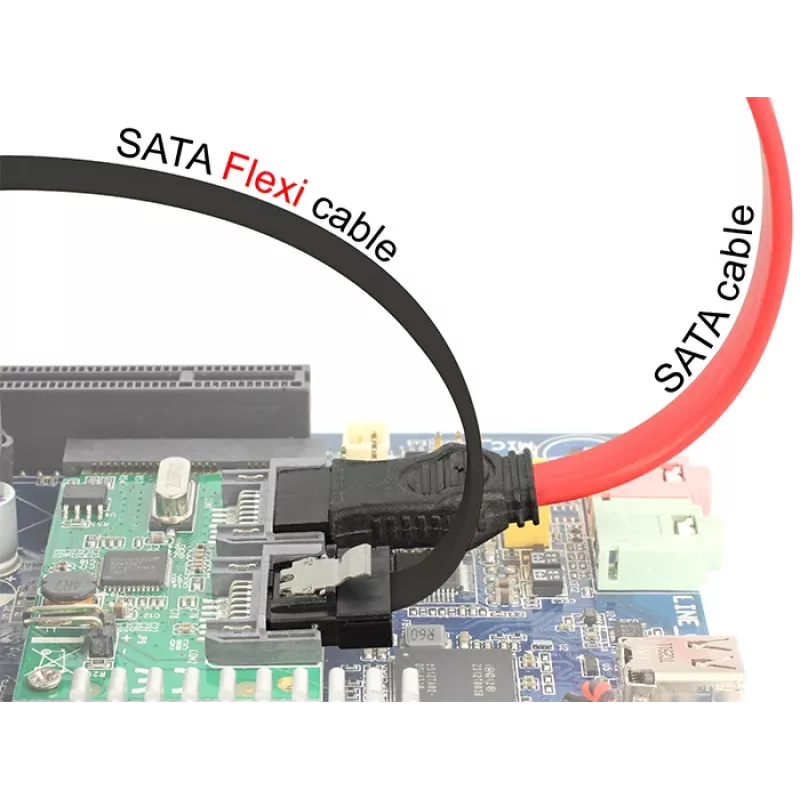 SATA kabelis DeLOCK 83838 0,1 m