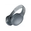 Austiņas Skullcandy Crusher Evo — vadu un Bluetooth, pelēkas, 40 h atskaņošana, USB-C, AUX, salokāmas
