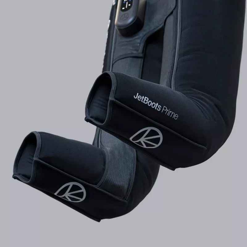 Therabody RecoveryAir JetBoots Prime kompresijas zābaki, gari
