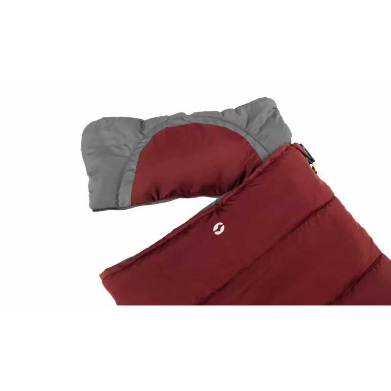 Guļammaiss Outwell Contour Junior taisnstūrveida poliestera 170 cm x 70 cm, sarkans