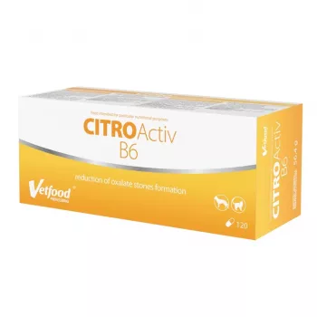 VetFood CitroActiv B6 suņiem un kaķiem 120 kapsulas