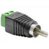 RCA savienotāju adapteris DeLOCK 65417 Melns Zaļš Sudrabains