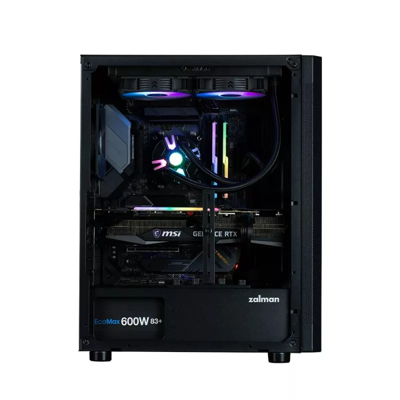 PC korpuss I4 ATX Mid Tower 6 ventilatori