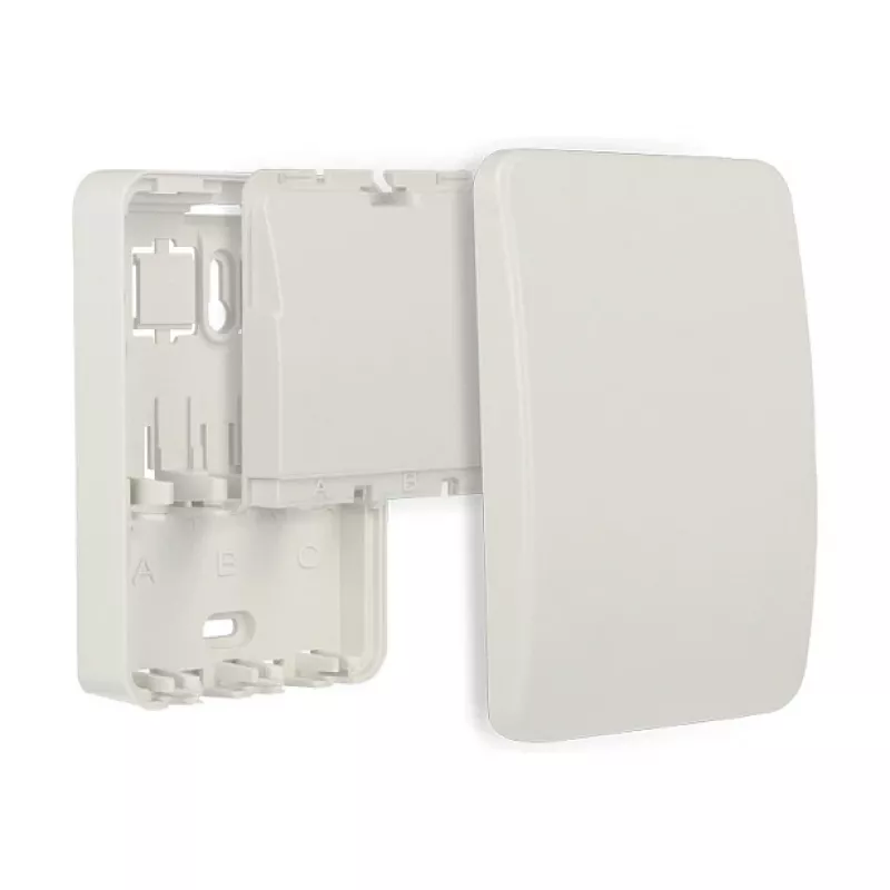 Ārējā kārba DELOCK 86262 pie sienas stiprināma sadales kārba, 82×120×31 mm, balta
