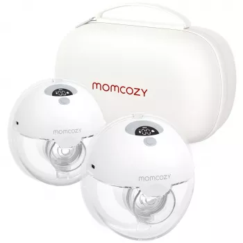 Momcozy M5 dubultais krūts sūknis pelēks, 160ml