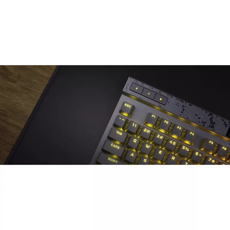 Corsair K70 MAX klaviatūra Spēļu USB Vācu Melna