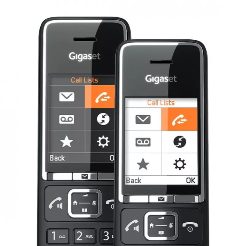 Bezvadu tālrunis Gigaset Comfort 550 — DECT bezvadu klausule ar ilgu akumulatora darbības laiku