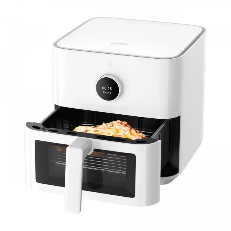 Karstā gaisa fritieris Xiaomi BHR8238EU 5,5 L 1600 W, skārienjutīgs OLED, Wi‑Fi/viedtālruņa vadība, balts