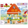Būvējamā rotaļlieta LEGO Bluey ģimenes māja ar atmiņas spēli 10459 — 83 gabali, 3 minifigūras, vecums 3+