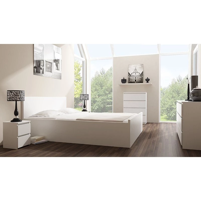Topeshop M6 120 BIEL 2X3 kumode