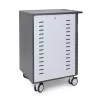 Ergotron Zip40 - ratiņi (tikai uzlāde) - 40 planšetdatoriem / piezīmjdatoriem - ekrāna izmērs: līdz 39,6 cm (līdz 15,6 collām)