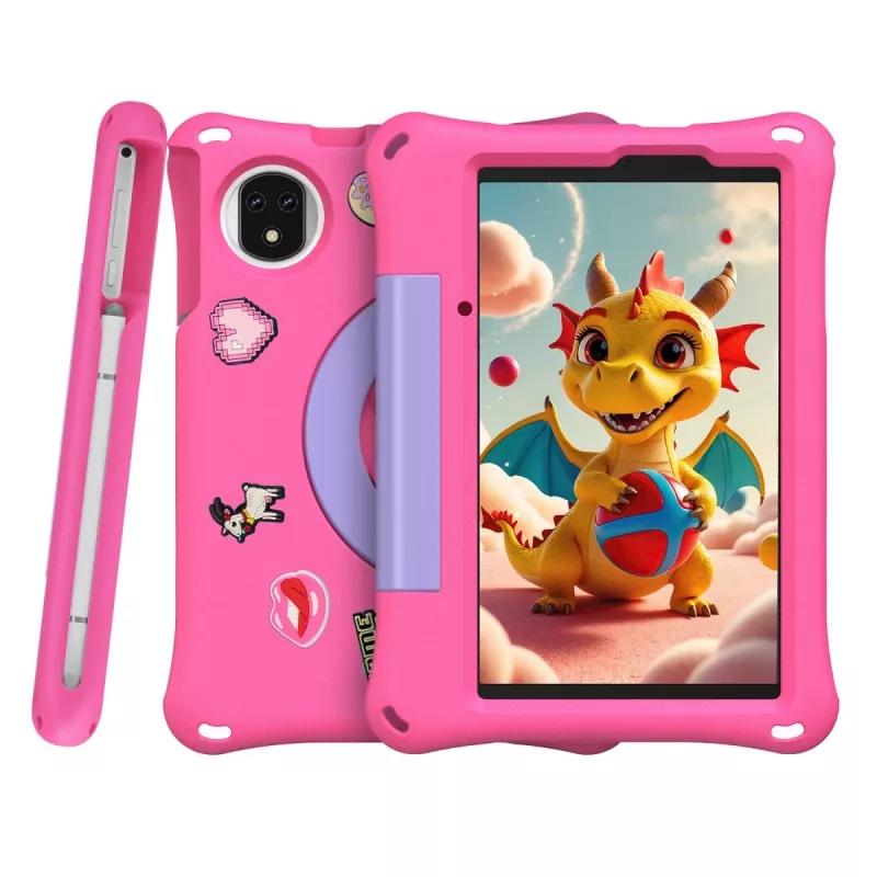 Planšetdators UleFone Tab A9 Pro Kids — 4GB RAM, 128GB krātuve, LTE, rozā