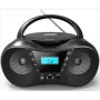 Radio atskaņotājs CD LILA2 USB/BT melns