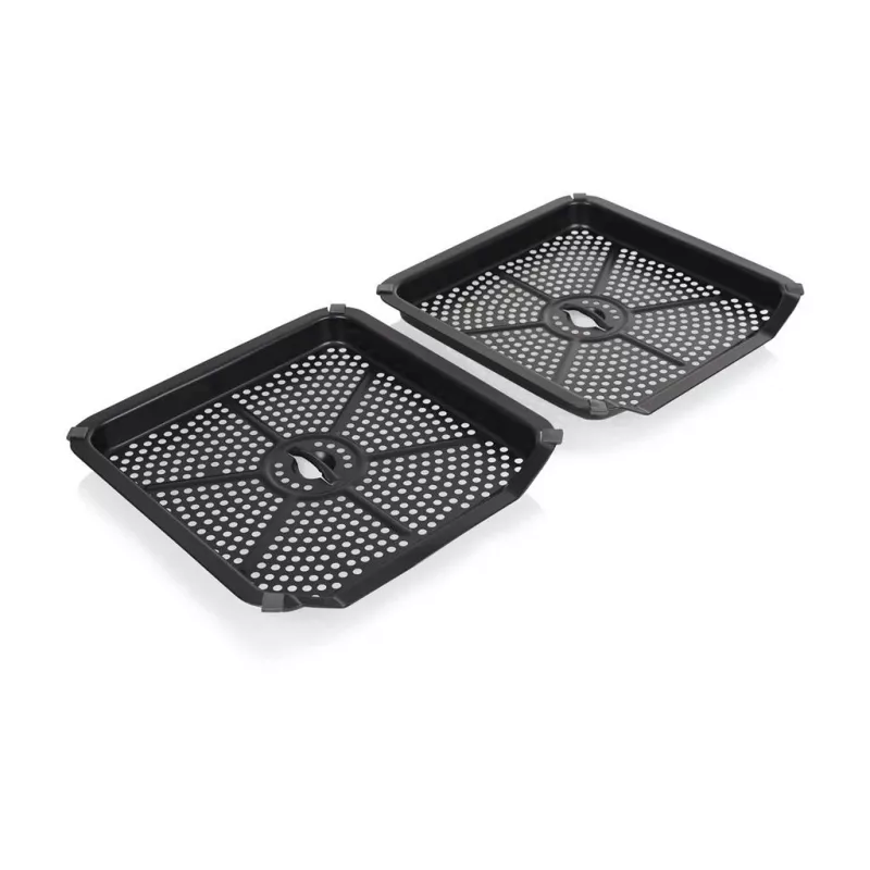 Princess Double Stack gaisa fritieris | 182490 | Jauda 3000 W | Tilpums 11,2 L | Melns
