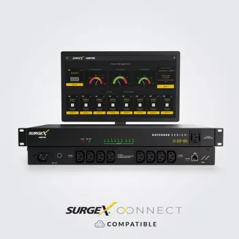 SurgeX Defender Series - vairāku ierīču pārsprieguma aizsargs (SurgeX SX-DSP-169I)